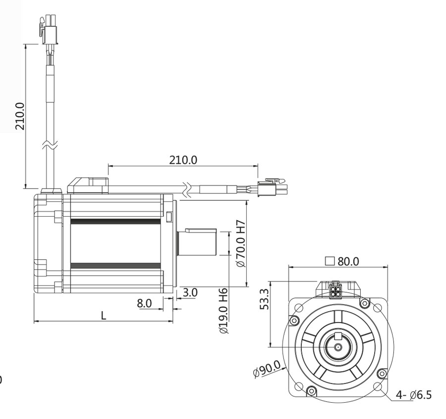 Medidas HSM-E3 750W