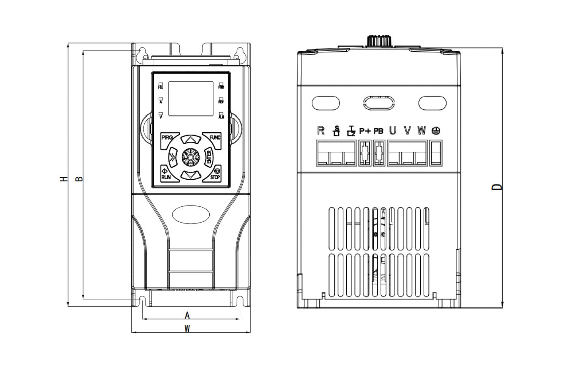 Dimensiones HV390